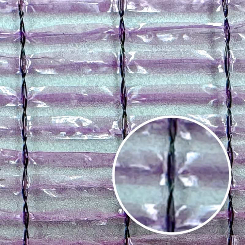 Purple Ribbon Function Mesh